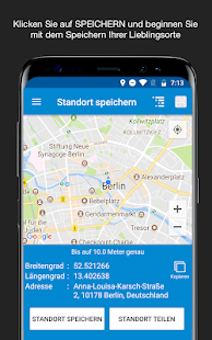 Standort speichern GPS Ekran görüntüsü