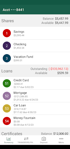 Leatherstocking FCU Screen 2