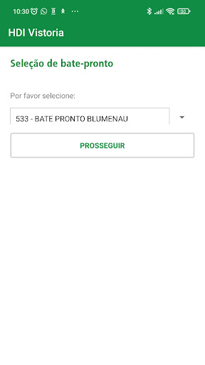 HDI Vistoria Screen 2