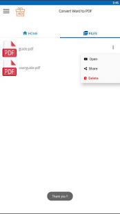 Convert Word to PDF - Documents DOC to PDF