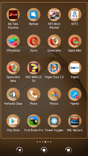 Glossy Brown Delight XP Theme