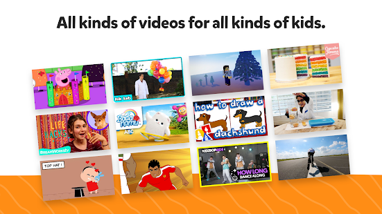 YouTube Kids Varies with device screenshots 2