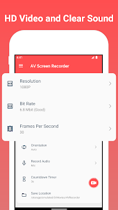 AV Screen Recorder