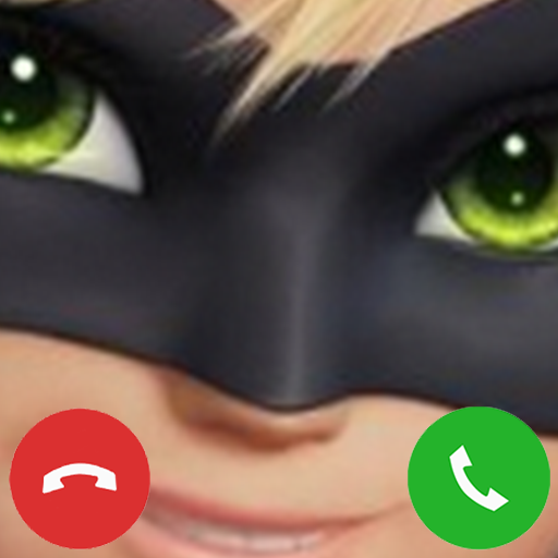 cat noir fake call logo