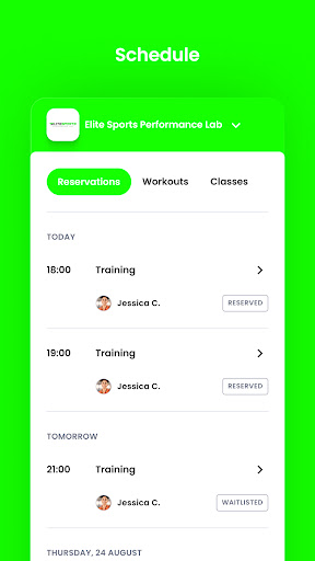 Elite Sports Performance Lab Screen 3