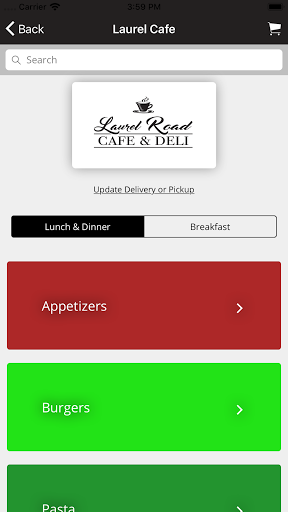 Laurel Cafe Screen 3