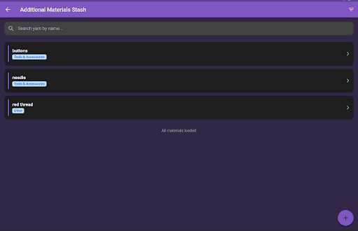 Fiberly a Crochet  Knit Tool