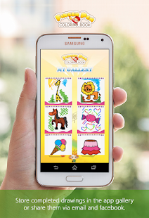 FingerPen Kids Coloring book Screenshot