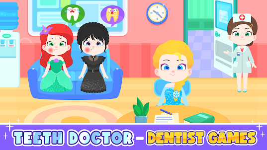 Princess Dental: Dentist Games