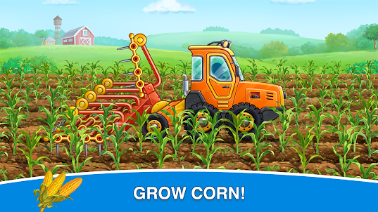 Corn Harvest Baby Farming Game