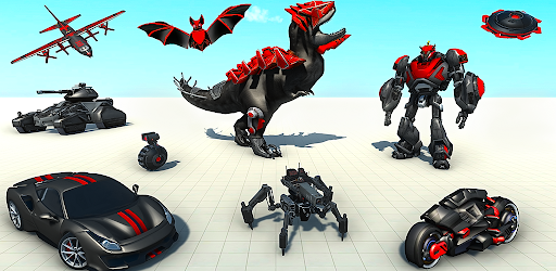 Dino Transform Robot Games Mod UNLIMITED v8.1.6