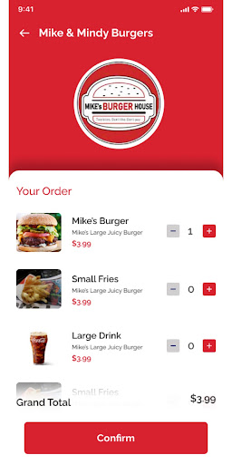 Scan-N-Order Screen 3