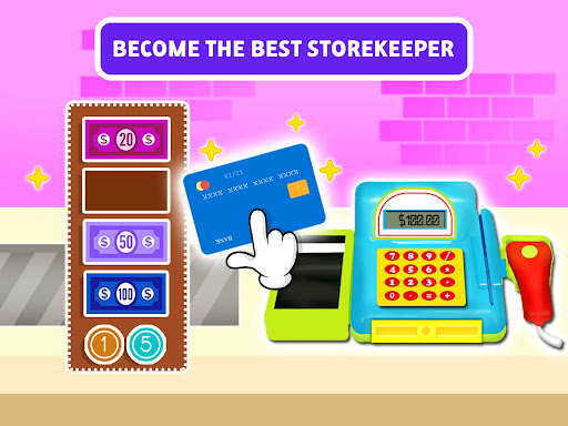 Grocery Market Kids Cashier Screen 3