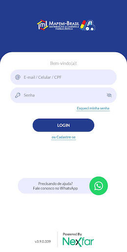 Android application Mapemi - Dist. Farmacêutica screenshort