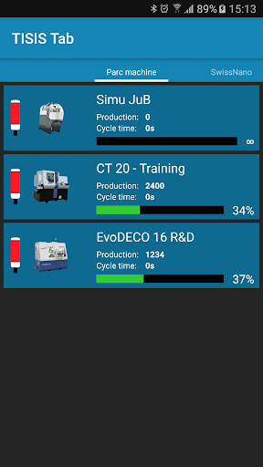 Android application TISIS Tab screenshort