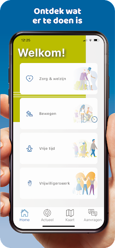 Android application Ambacht Actief screenshort