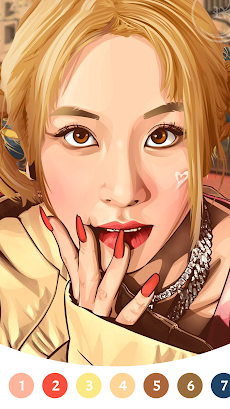 TWICE Paint by Number Gameのおすすめ画像5