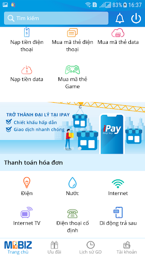 MobizPay Screen 3