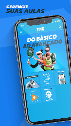 Android application TOSS Escola de Beach Tennis screenshort