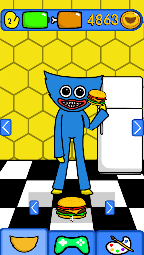My Blue Monster Screen 3