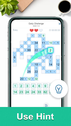 CrossMaths: Number Puzzle Game Screen 2