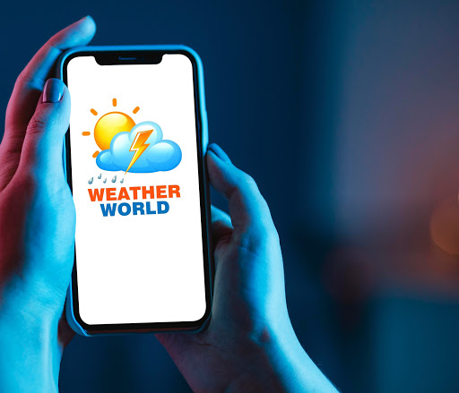 Android application Weather World screenshort