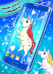 Kawaii Unicorn Live Wallpaper