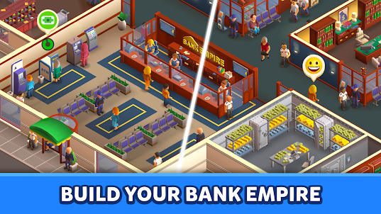 Bank empire: Кликер денег