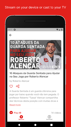 Gracie Barra Online Brasil Screen 3