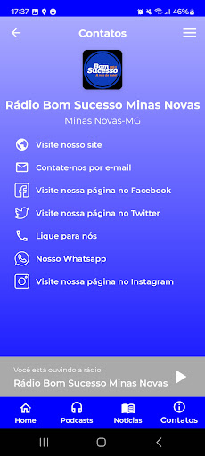 Rádio Bom Sucesso Screen 2