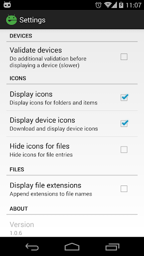 Slick UPnP Screen 3
