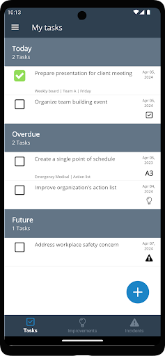 Android application DigiLEAN screenshort