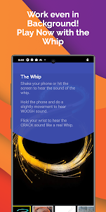 The Whip app - Pocket Whip