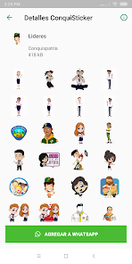 Screenshot 4 ConquiStickers IASD WAStickerA android
