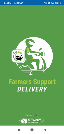 Android application Farmers Support Delivery Boy screenshort