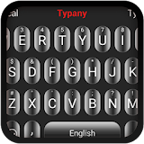 Shiny Black Theme&Emoji Keyboard icon