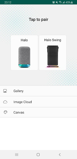 Android application Acer Halo screenshort