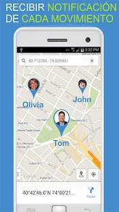 GPS Localizador de moviles Screenshot