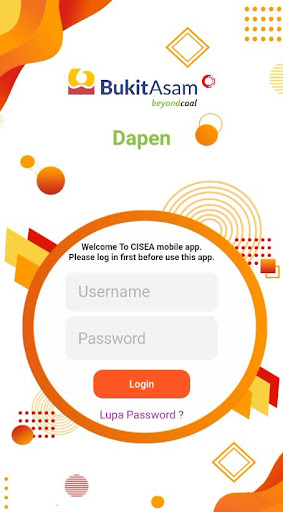 Android application Cisea Dapen screenshort