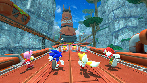 Pasukan Sonic - Pertempuran Lari