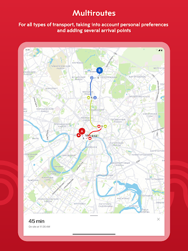 Screenshot of Moscow transport