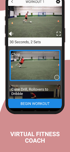 Screenshot of Soccer: Speed & Agility