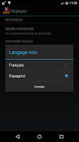 screenshot of Spanish French Dictionary