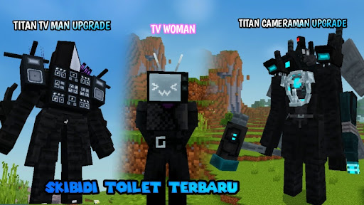 Minecraft Titan TVMan Mod
