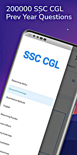 Android application SSC CGL 2023 Question Bank screenshort