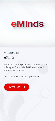 Android application eMinds screenshort