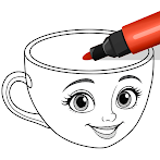 Coloring Page ASMR Drawing
