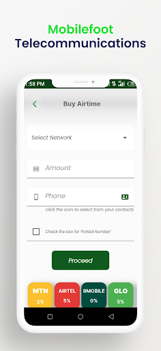 mobilefoot Screen 3