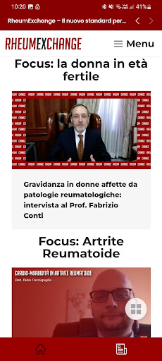 RheumExchange Screen 2