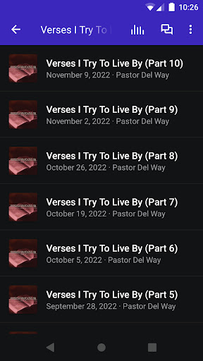 Calvary - Pastor Del Way Screen 3